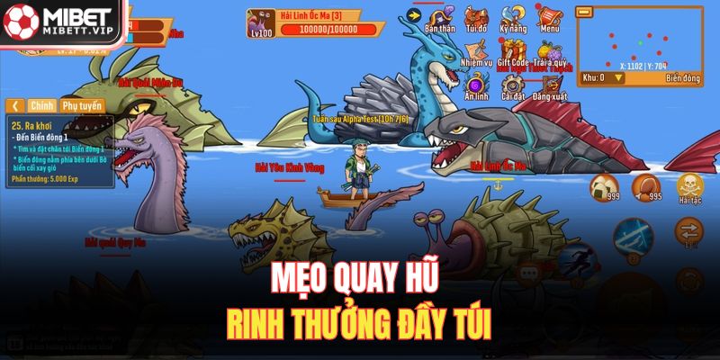 Mẹo quay hũ rinh thưởng đầy túi